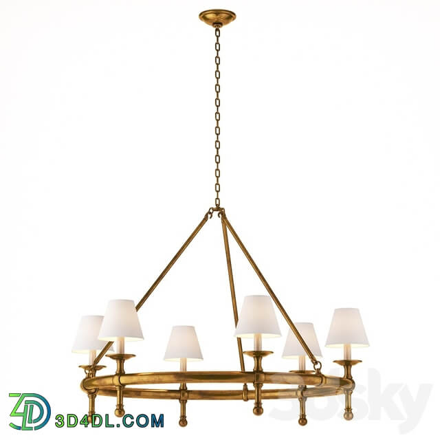 CHANDELIER CLASSIC RING Pendant light 3D Models