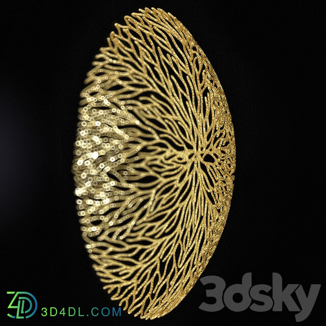 coral bowl round Other decorative objects 3D Models