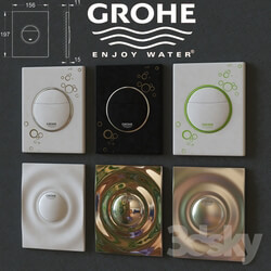 Bathroom accessories Set of buttons for installation Grohe 