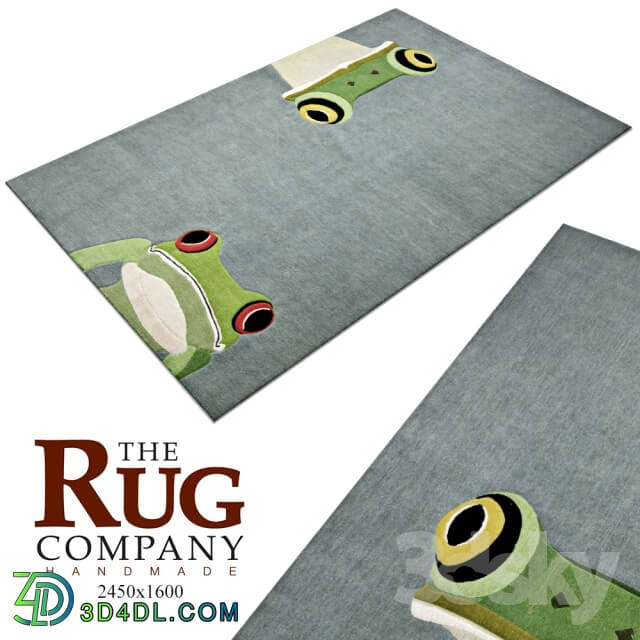 Carpet frog rug 45