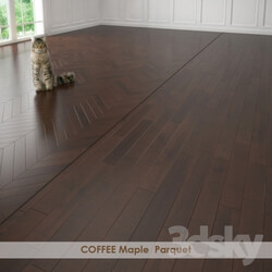 Wood COFFEE Maple Parquet 