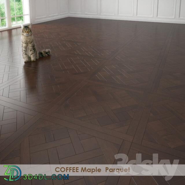 Wood COFFEE Maple Parquet