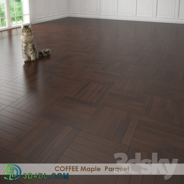 Wood COFFEE Maple Parquet