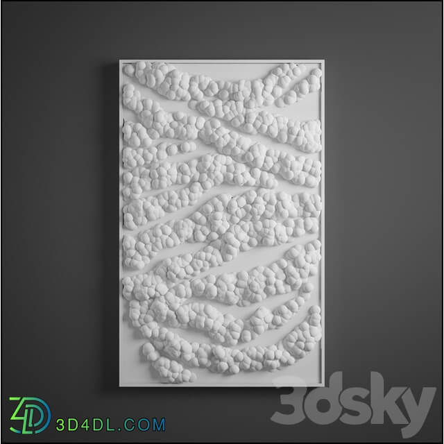 panel zebra Fitowall 3D Models