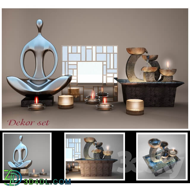 Other decorative objects dekor set