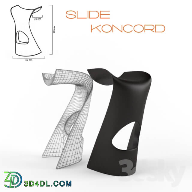 Bar Stool Koncord Slide