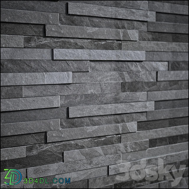 slate stone Stone 3D Models