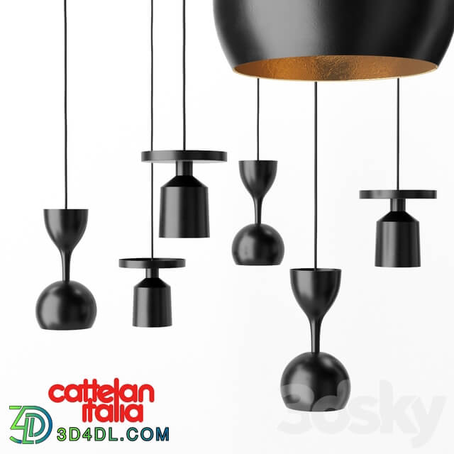 Cattelan Italia HAVANA Vray Corona Pendant light 3D Models