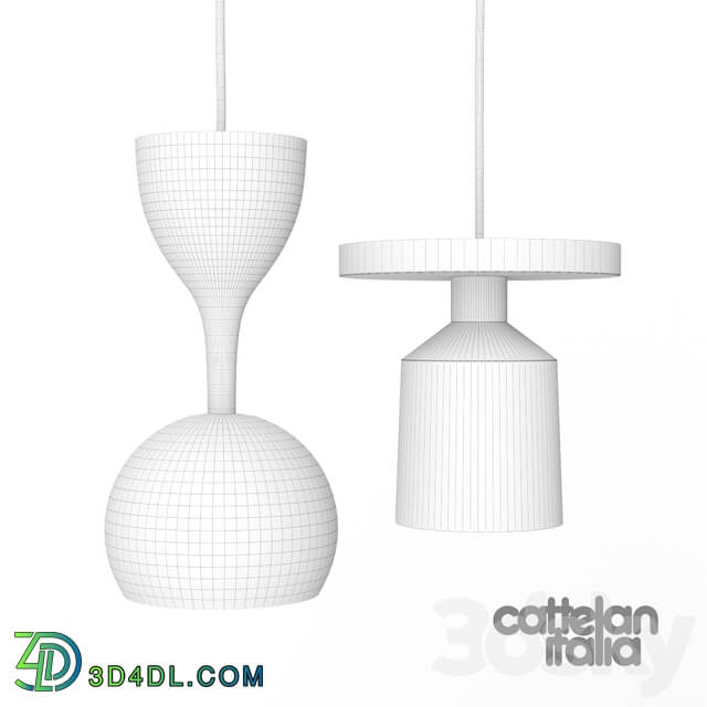 Cattelan Italia HAVANA Vray Corona Pendant light 3D Models