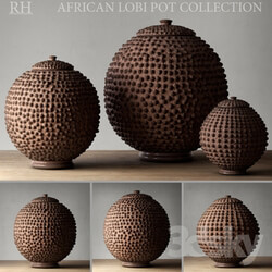 Other decorative objects AFRICAN LOBI POT COLLECTION 