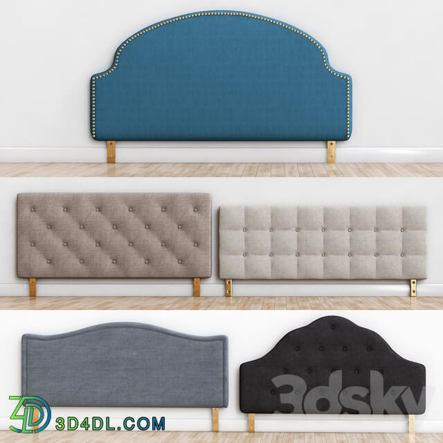 headrest bedroom collections Other 3D Models