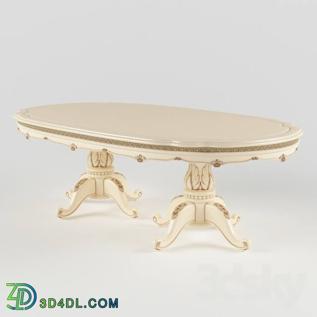 Palatial Oval Dining Table