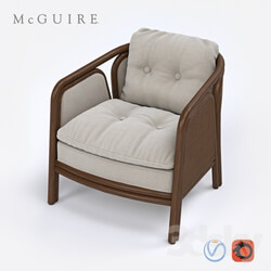 McGuire Barbara Barry Ojai Lounge Chair 