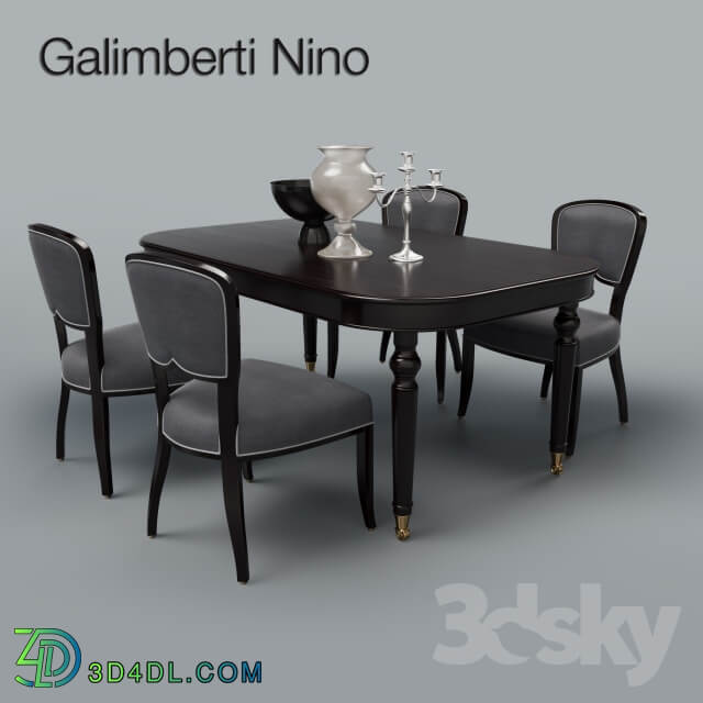 Table Chair Table and chair of Galimberti Nino