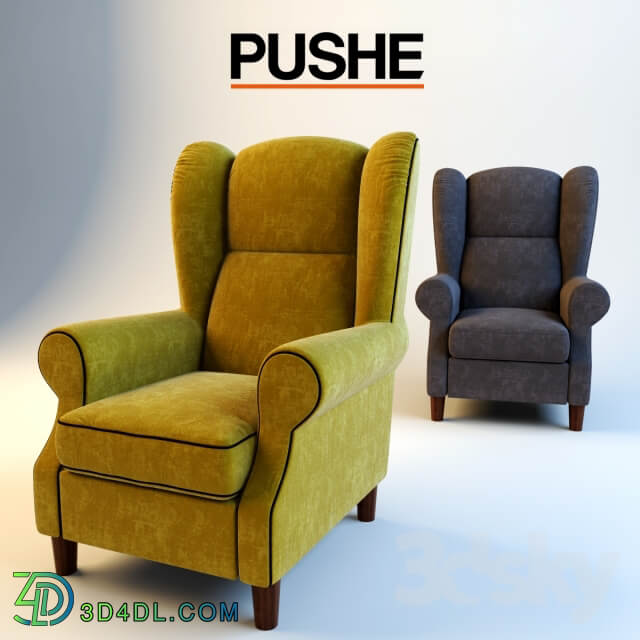 PUSHE Armchair quot Linkvud quot 