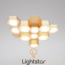 Lightstar 750 123 Pendant light 3D Models 