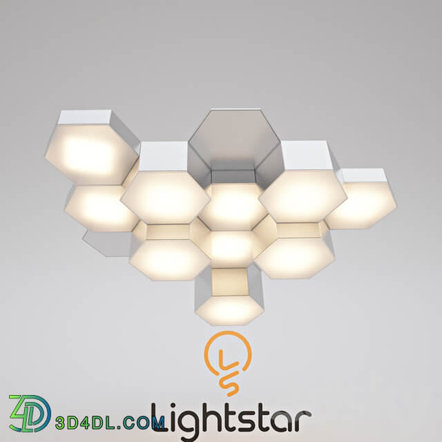 Lightstar 750 123 Pendant light 3D Models