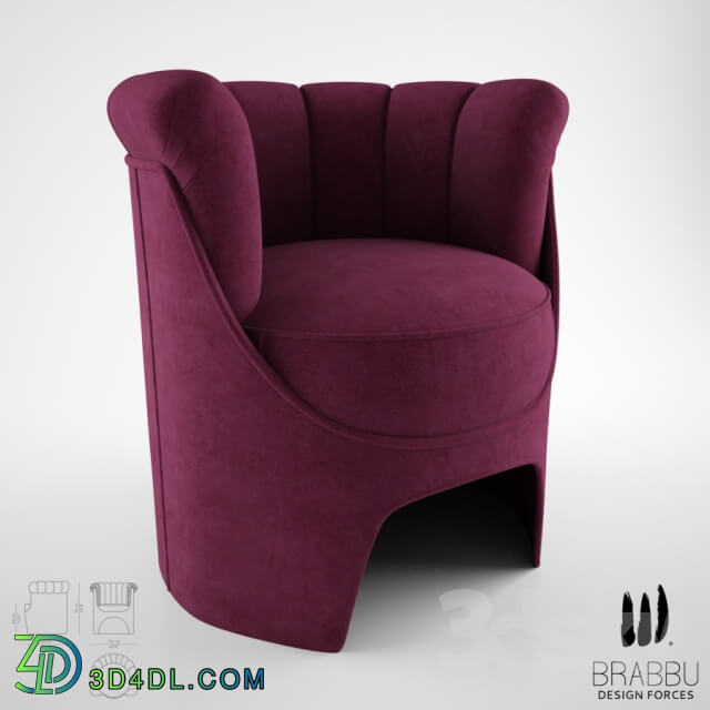 Brabbu Hera armchair