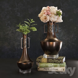 Baker Marco amp Polo vases 