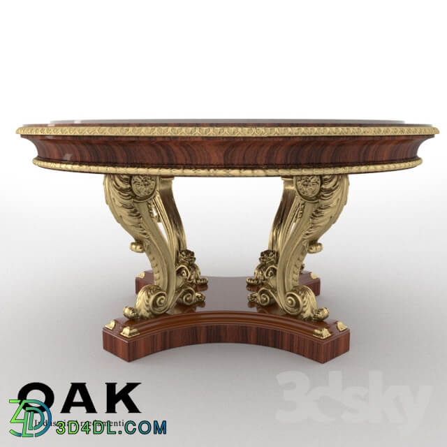 OAK Redwwod Table mg1024