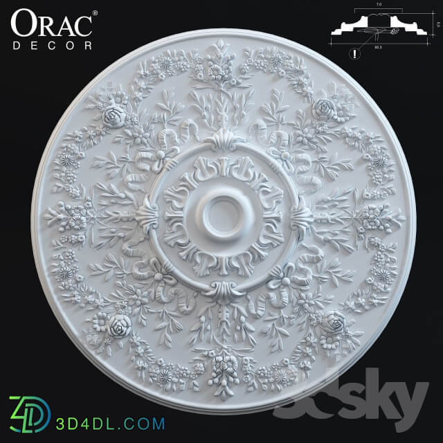 ORAC Decor R64 ceiling rose