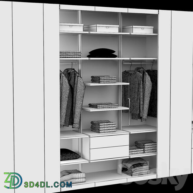 Caccaro ROOMY cabinet 3D Models