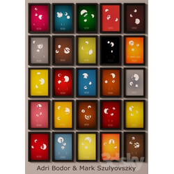 Adri Bodor amp Mark Szulyovszky Think Invisible Posters 