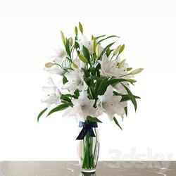 Bouquet Lily 3D Models 