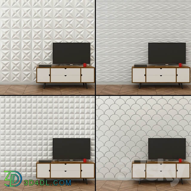 3D Wall Panel Collection Part 2