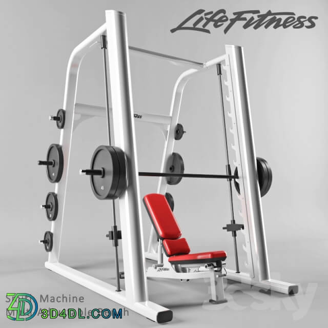 Smith machine and Multi Adjustable Bench