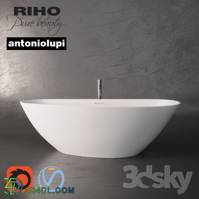 Riho Granada Bath and Mixer Antoniolupi Ayati