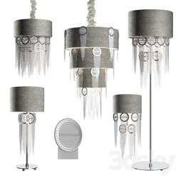 Chandeliers lamps sconces floor lamp Eurolampart collection Belt Pendant light 3D Models 