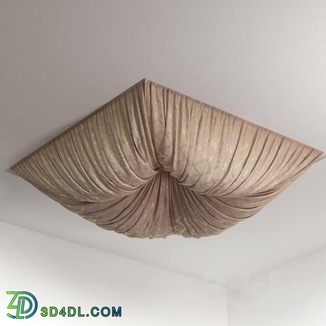 Other decorative objects Decor from fabric to the ceiling