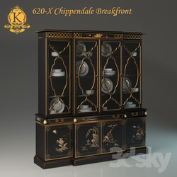 Wardrobe Display cabinets Karges 620 X Chippendale Breakfront 