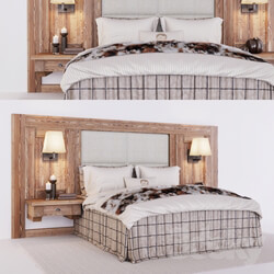 Bed Chalet stile bed Bed chalet style 
