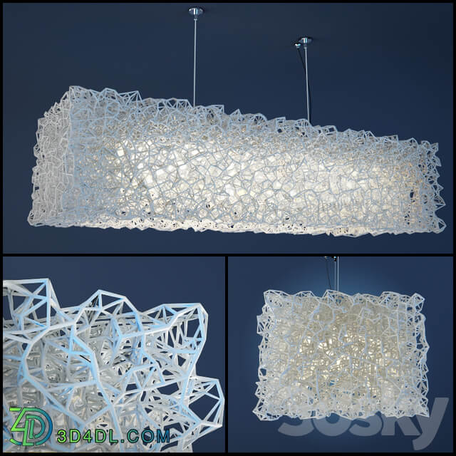 chandelier Prism HandMade Pendant light 3D Models