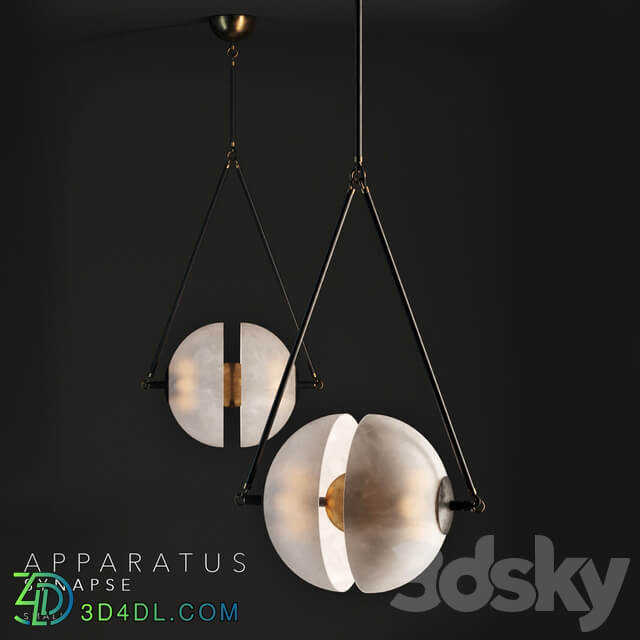 APPARATUS SYNAPSE Pendant light 3D Models