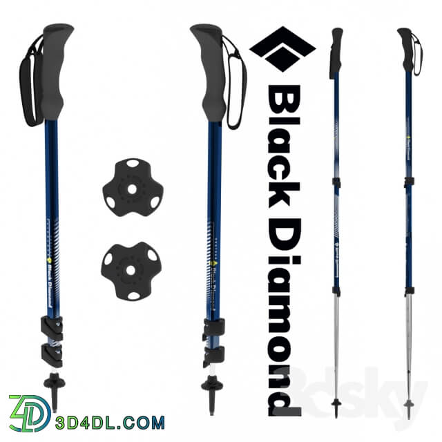 Black Diamond Contour Elliptic Compact Trekking Pole