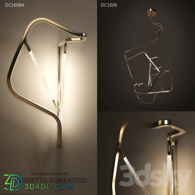 Lamp kit progettodomestico Pendant light 3D Models