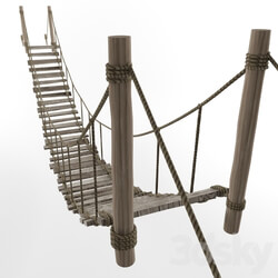Suspension bridge Other 3D Models 