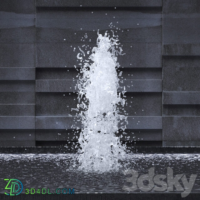 Fountains Fountains Urban environment 3D Models