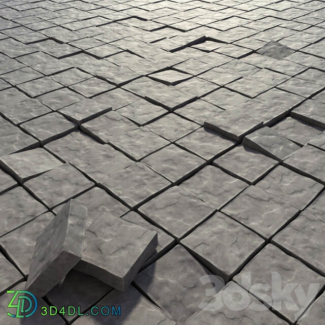 Paving old title 3D Models