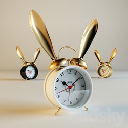 The Emily Meritt Bunny Alarm Clocks Watches Clocks 3D Models 