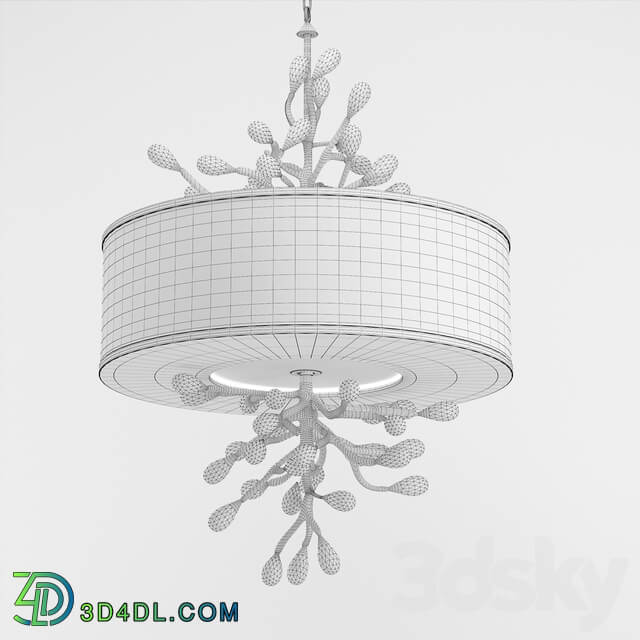 John Richard Budding Crystal Pendant Pendant light 3D Models