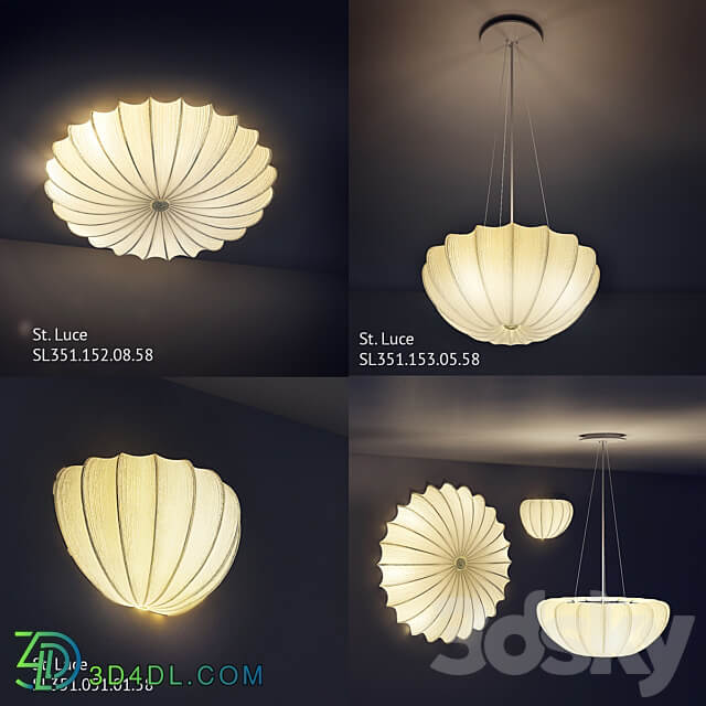 light kit St Luce Pendant light 3D Models