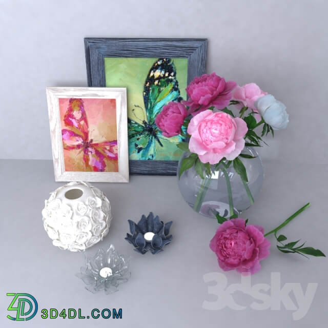 Other decorative objects Peonies