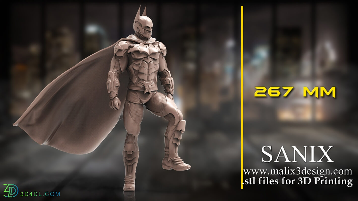 Cubebrush Sanix Batman Diorama