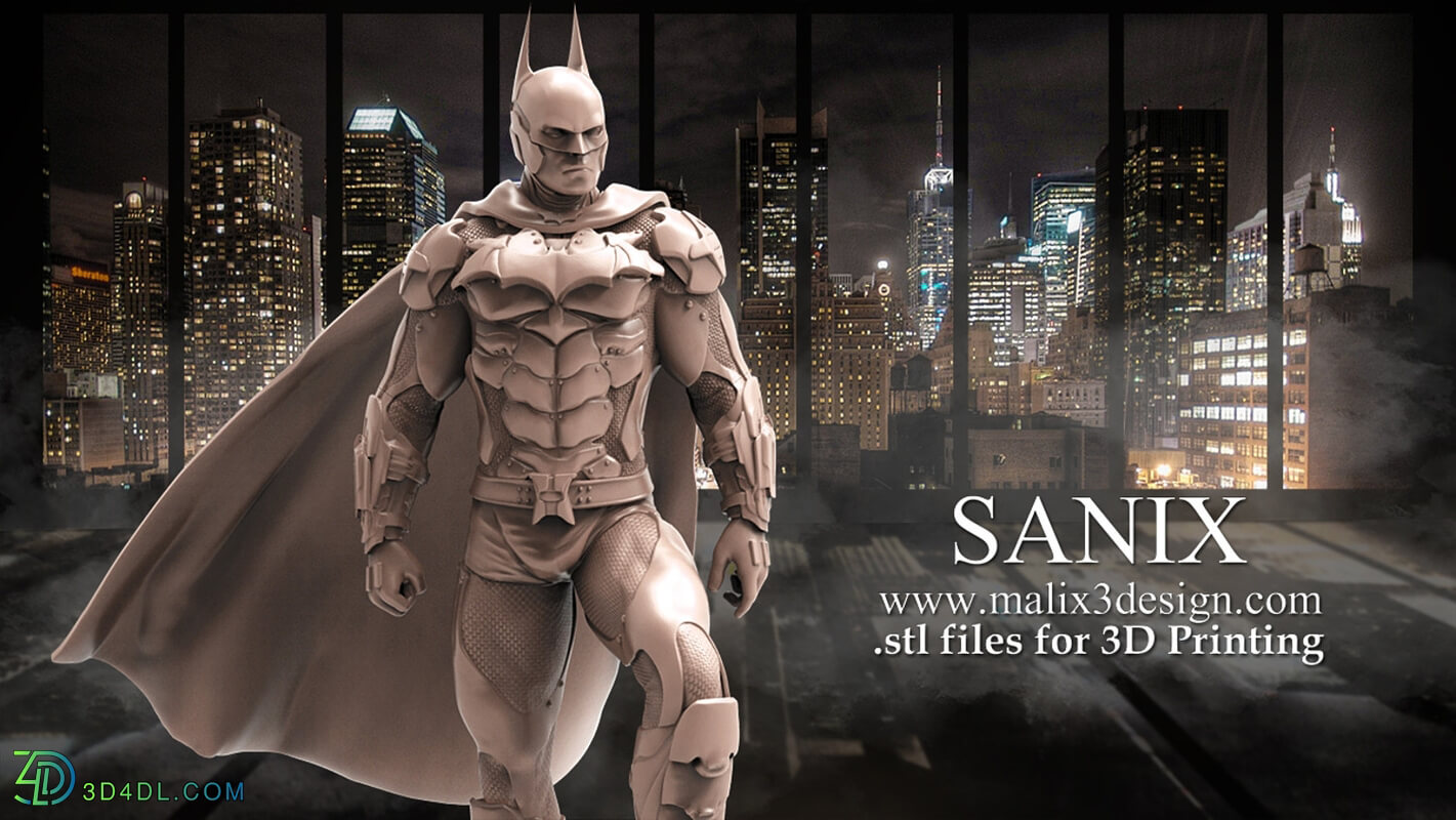 Cubebrush Sanix Batman Diorama