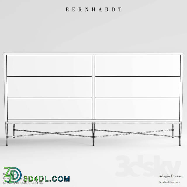 Sideboard Chest of drawer Bernhardt Adagio Dresser