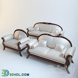 Sofa and armchair 